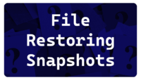 "Restoring Files in /home from snapshots"